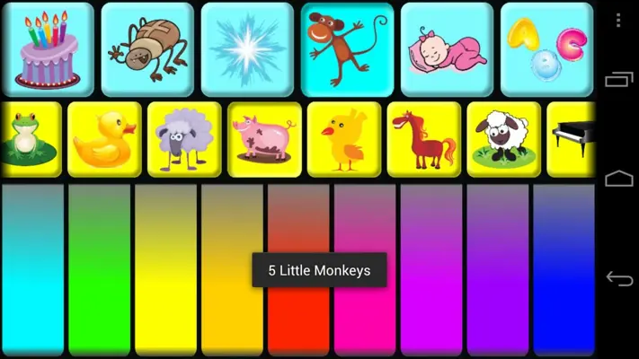 Kids Animal Piano Free android App screenshot 1